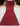 Full view of 2.9x7.9 ft red Gabbeh runner rug – hand-knotted wool carpet