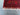 Corner weave detail of luxury red hand-knotted Oriental carpet