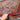 Red Mamluk wool rug shown in hands – Turkish handmade carpet