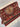 Folded Corner of Red Silk Persian Wall Tapestry