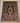 Full layout of handmade wool Samarkand Tabriz rug on floor