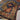 Folded edge of Samarkand Tabriz wool rug – thick hand-knotted pile
