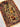 Detailed bird and foliage design on Persian silk wall rug.