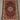 Full view of silk Persian rug placed on floor – traditional design