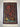 Luxury silk Persian wall rug placed on floor for full view