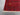 Corner view of traditional handwoven red Oriental rug