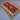 Angled on-floor view of 4x5.1 ft handmade Turkish Kilim rug – geometric pattern