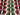 Zoomed-in view of tribal geometric diamond pattern – Turkish Kilim in bold colors