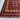 Traditional border weave on red Turkmen tribal rug