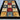 Full view of Persian patchwork rug styled on floor