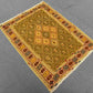 Vintage flatweave wool kilim rug styled on modern home floor
