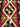 Handwoven red and green diamond pattern close-up on Kilim runner rug